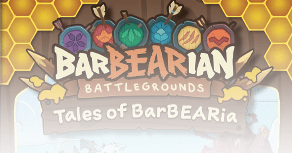 Barbearian Battlegrounds, Tales of Barbearia logo